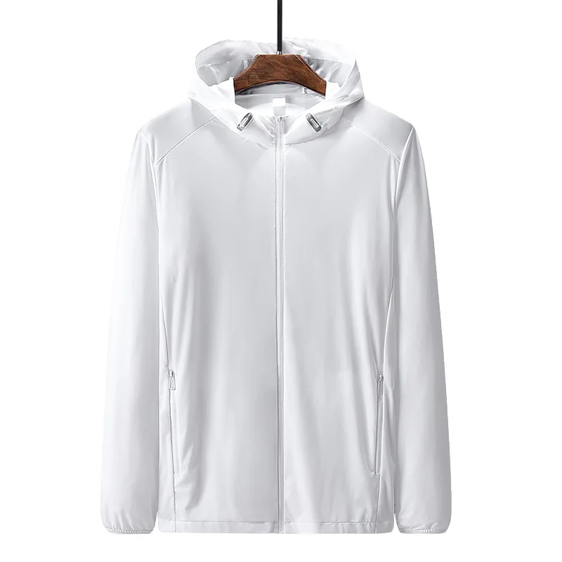 Plus Size 9xl 8xl Summer Quick Dry Jackets Hooded Men Waterproof Sun Protection Ultra-light Spring Windbreakers Skin Coats Male