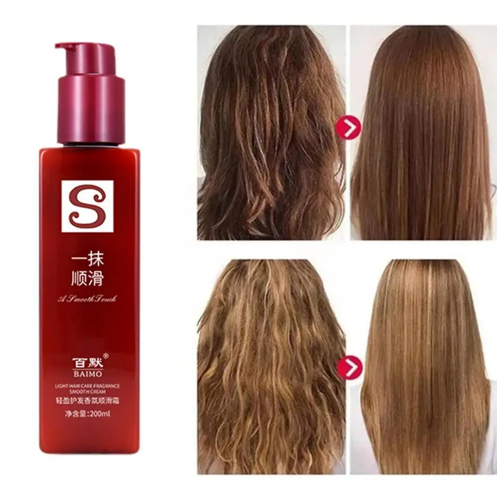 

200ml Hair Smooth Conditioner Leave-in Conditioner Dyeing Repair Hair Frizz-improve By Mask Hair Ironing And Damaged L6P4