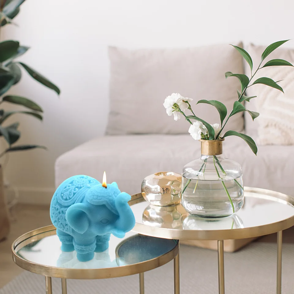 Elephant Silicone Candle and Soap Mold