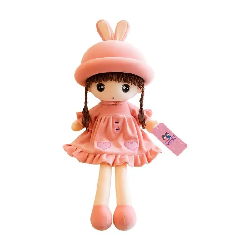 

50cm Cute Cartoon Original Stuffed Doll Wear Sun Hat Mayfair Dolls Plush Toys For Children Girls Christmas Birthday Gift