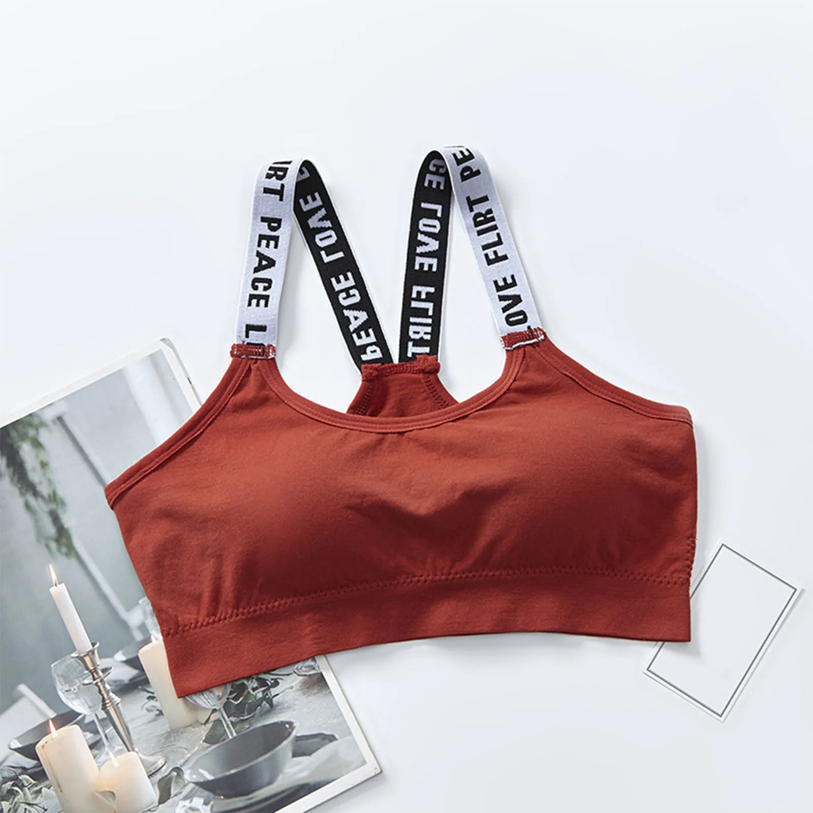 

Women Sexy Sports Bra Top For Top Fitness Yoga Female Pad Sportswear Vest Tank Tops Sport Push Up Bralette Top Apparel Shirt