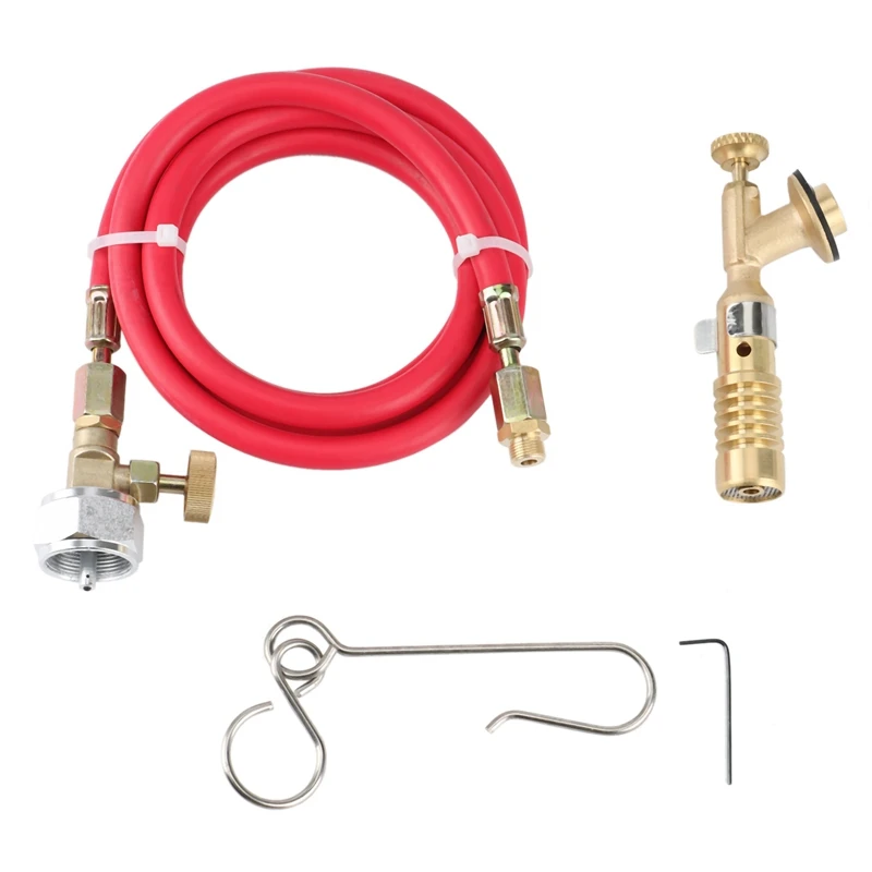 

AT35 For Mapp Gas Turbo Torch Plumbing Turbo Torch With Hose For Solder Propane Welding Kit