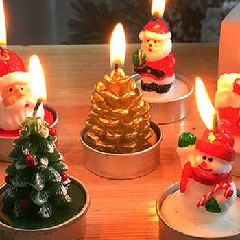 3pcs Christmas Candles 1