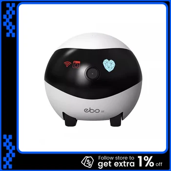 Enabot EBO SE Robot intelligente Telecamera mobile intelligente Telecamera domestica Il robot di monitoraggio può monitorare da remoto i regali degli animali domestici