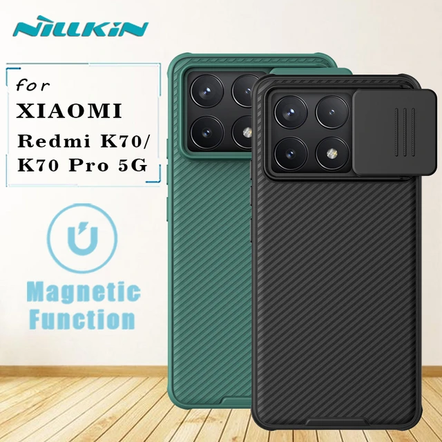 For Xiaomi Redmi K70 Pro Case NILLKIN CamShield Pro Slide Camera Cover  Privacy Protection Shockproof Back Cover For Redmi K70 - AliExpress