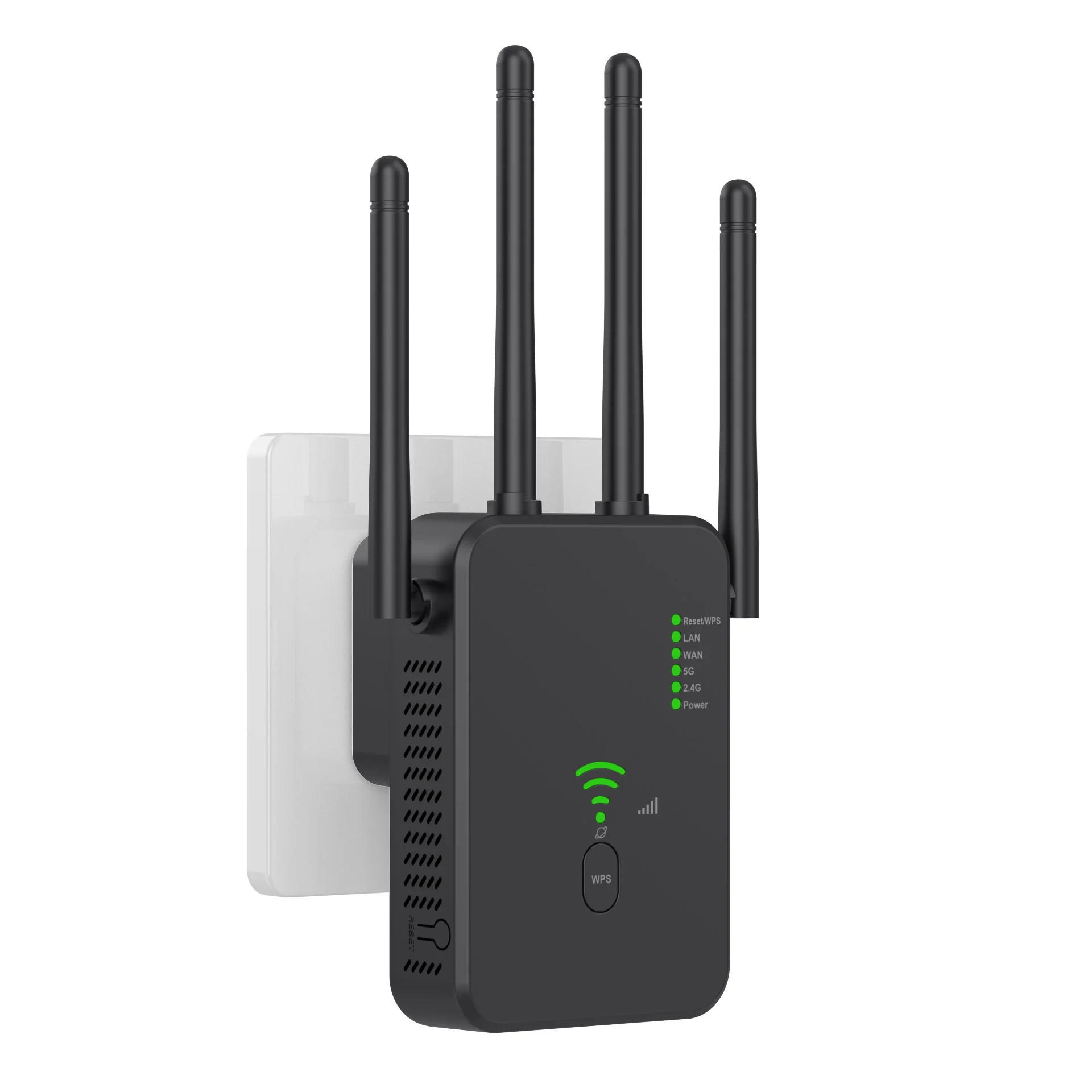 BrosTrend Répéteur WiFi AC 1200 MB/s, Amplificateur WiFi, WiFi Extender