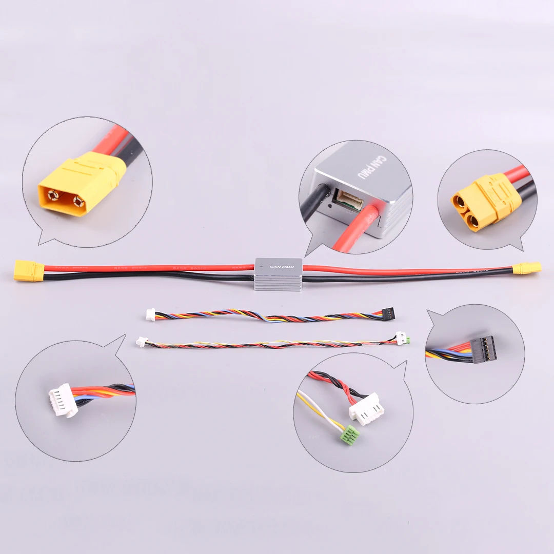 CUAV New PIX CAN PMU UAV Drone High Precision Voltage Vurrent Detection Power Management Unit Module thumbnail 6