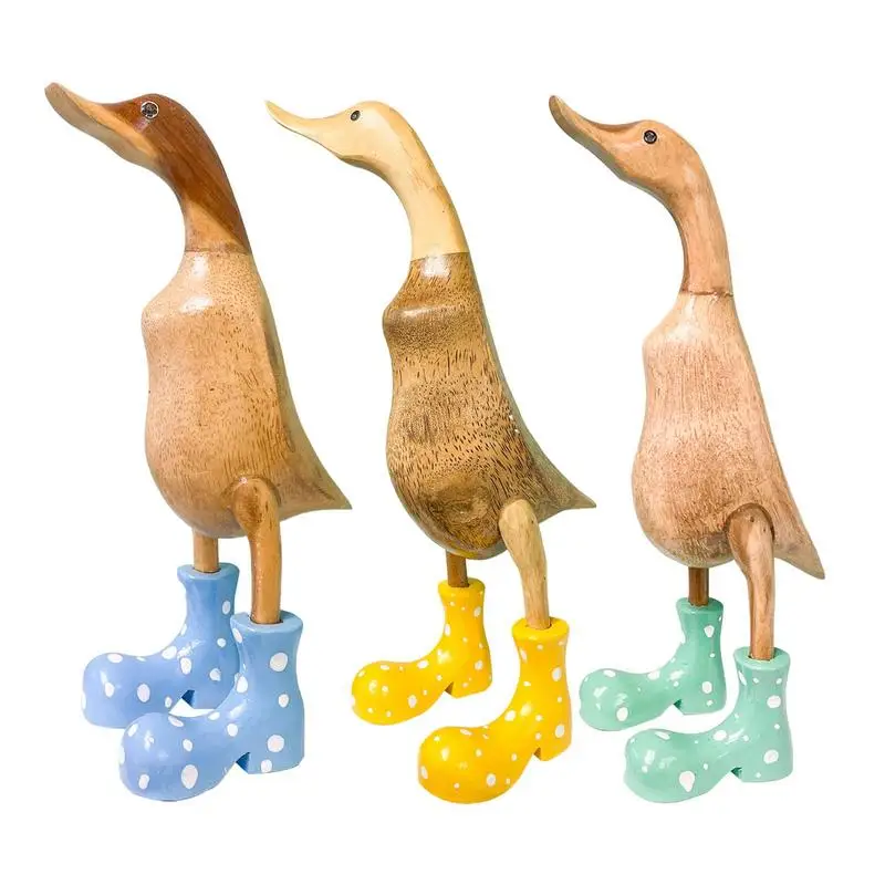 

Duck Sculptures Home Decor Rain Boots Duck Resin Statue Ornament Cute Duck Shaped Decoration Supplies For Home Car Outdoors