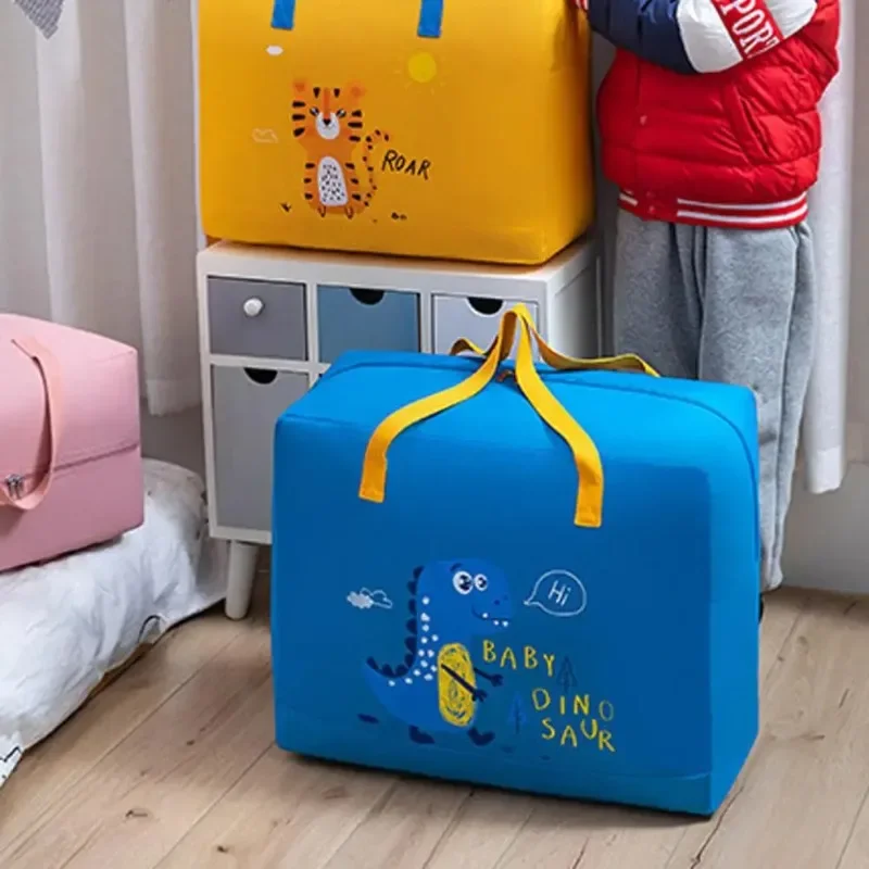 Quilt Storage Bag Moving Packing Bag Nonwoven Kindergarten Quilt's Storage Large Capacity Handheld