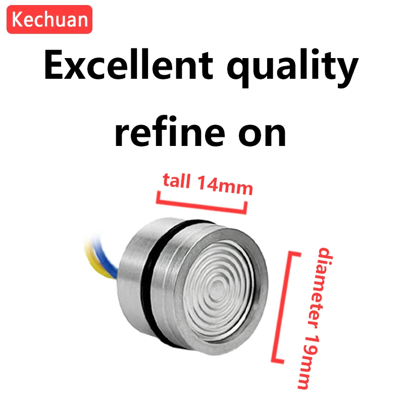Diffusion silicon pressure sensor core I2C low-power and high-precision chip IIC pressure transmitter TTL