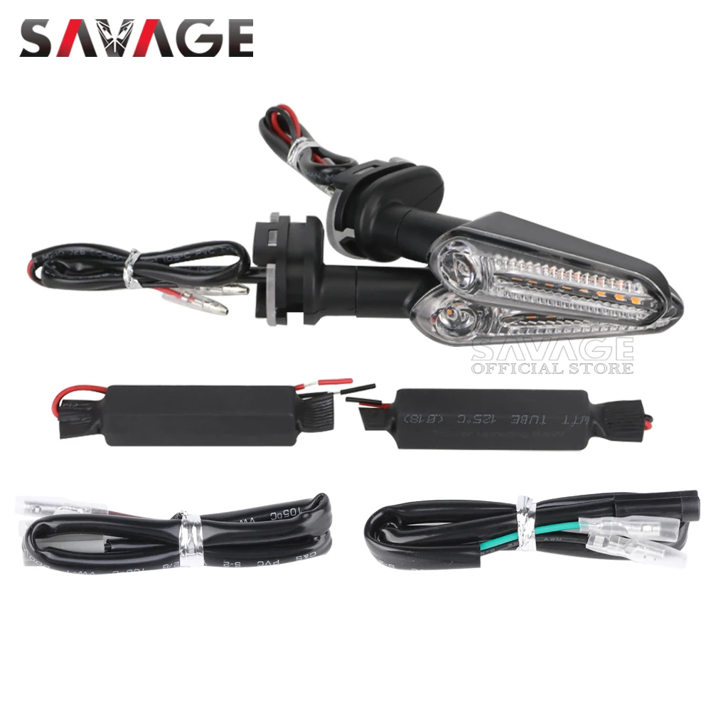 Motorcycle Turn Signal Lights LED Indicator For Yamaha Tracer 900 9GT 700/GT MT-03 MT-25 MT 07 09 YZF R25 R3 R6 R1 XJ6 FZ6 FZ1 Tenere 700