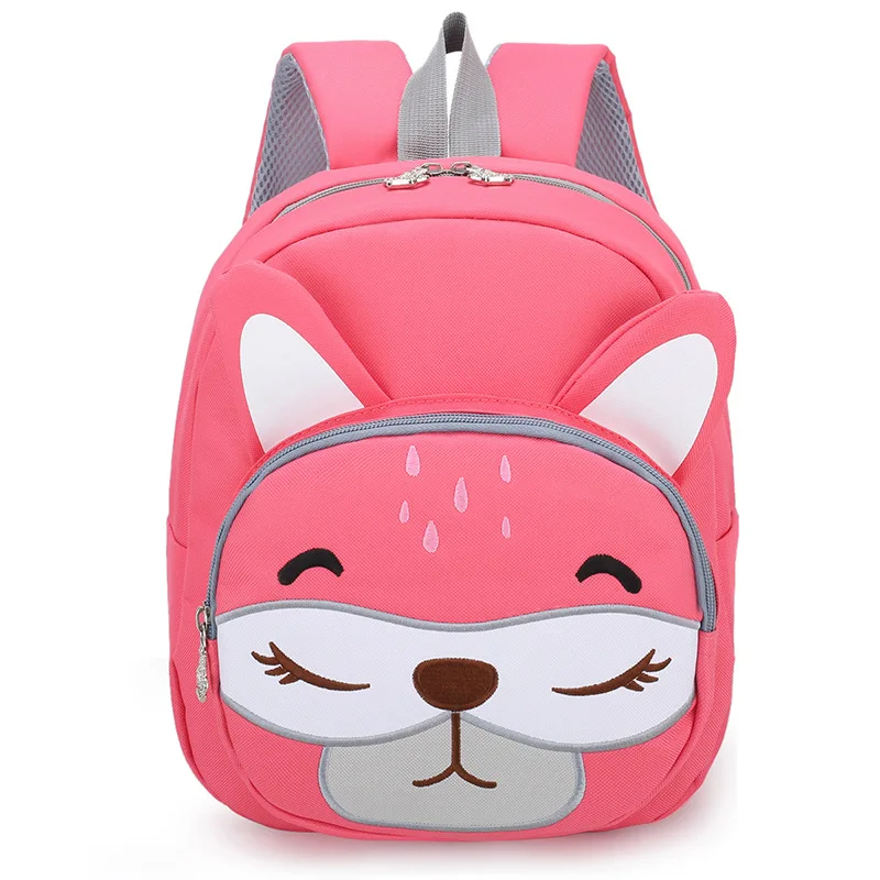 

Cute Kids Backpacks Nylon Kids Schoolbag Kindergarten Girls Toddler Backpack for Boys 3D Tiger Cartoon School Bags 3-6 Years