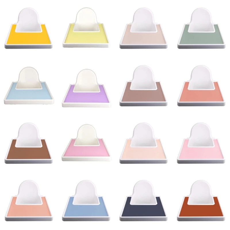 

Silicone Baby Feeding Tray for High Chairs Rubber Baby High Chair Placemat Colorful Convenient & Safe for Your Child