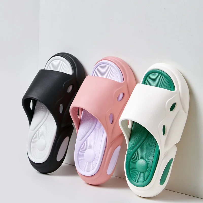 Soft Women Flat Sandals Outdoor Beach Summer Slippers