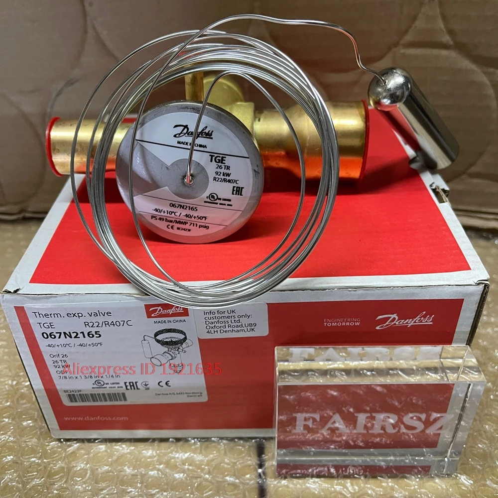 Original DAN.FOSS Heat Thermal Expansion Valve TGEX 26TR 067N2165 92KW FAIRSZ STORE