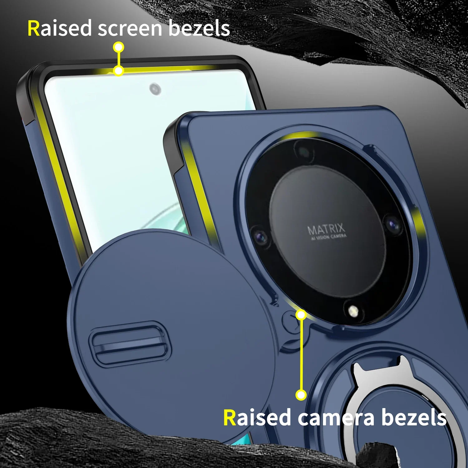 Rugged Military Shockproof Case with Bracket