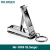 MR.GREEN Multifunctional Nail Clippers Six Functions Nail Files Bottle Opener Small Scissor Nail Cutter Stainless Steel 6