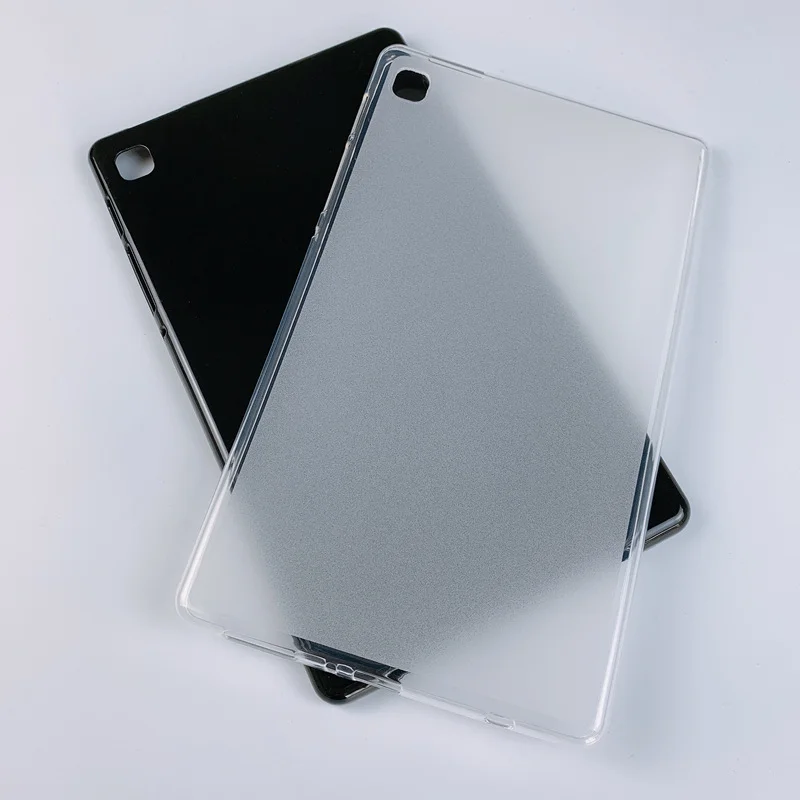 Tablet para Samsung Galaxy Tab a7 Lite Silicone Soft Shell Capa Airbag Bolsa de Proteção Transparente para Sm-t220 Sm-t225 8.7 Case