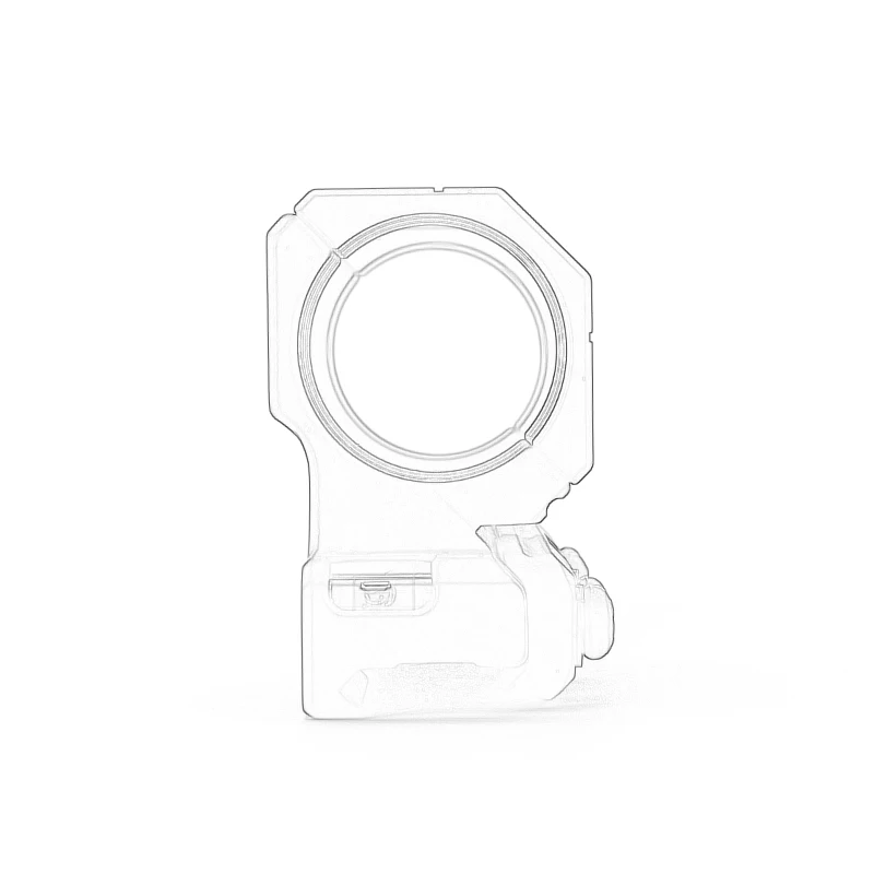 New Scope Rings SP-4615 solid 30mm tube riflescope 38mm 1.50in with surfaces for accessories