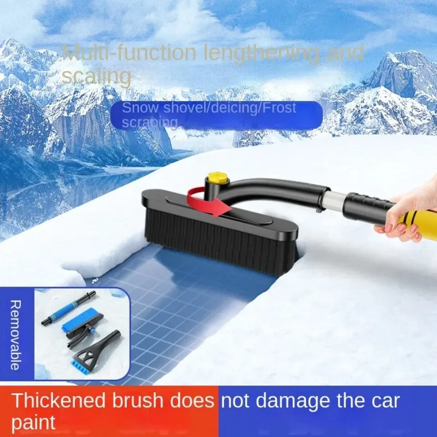 Car snow plow tool Snow brush defrosting and deicing shovel Multi-purpose snowscraper Car 3-in-1 snow shovel
