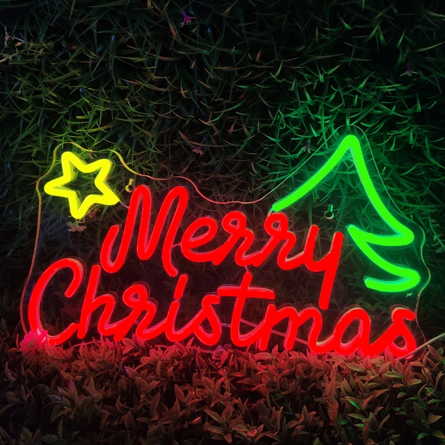 Christmas Neon Wall Sign