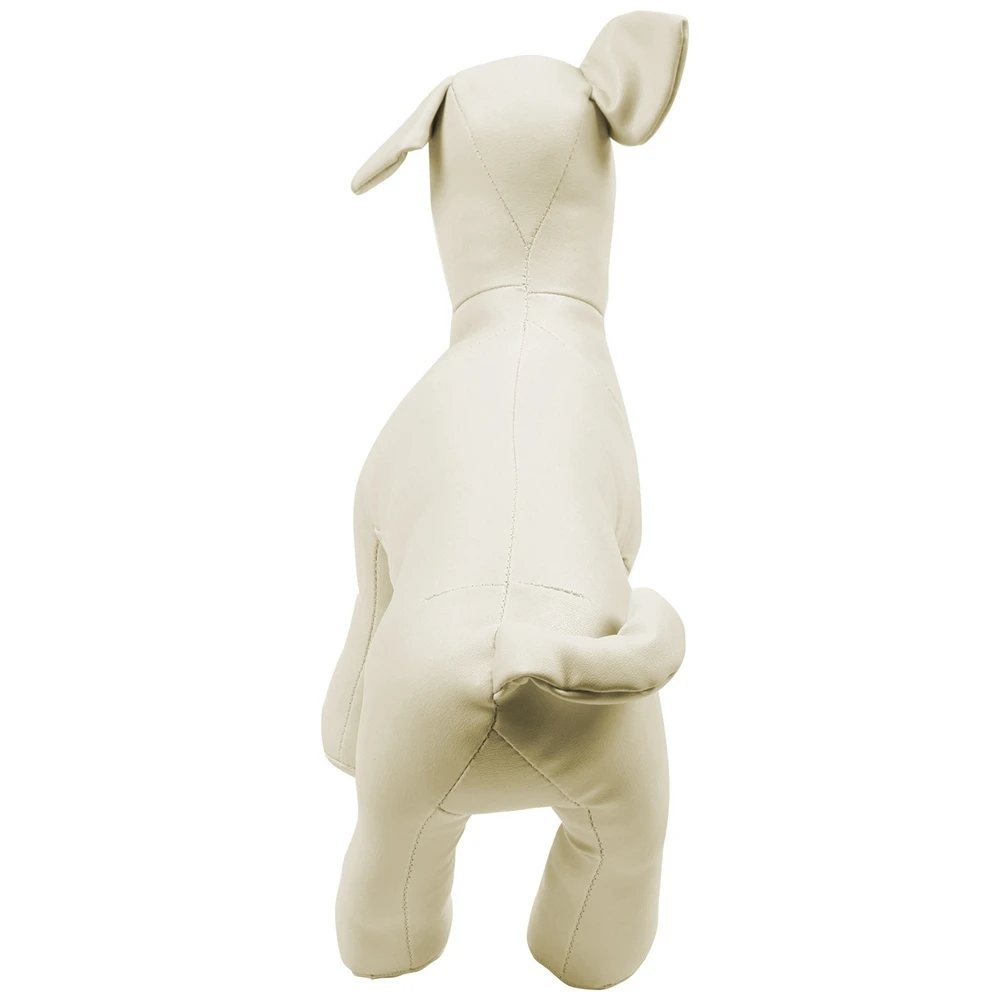 Leather Dog Mannequins Standing Position Dog Models Toys Pet Animal Shop  Display Mannequin White S - AliExpress