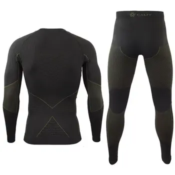 Outdoor Sort Suit Quick Dry Ski Thermal Underwear For Men Male Thermo Clothes Compression Set Thermal Tights Winter Leggings 4