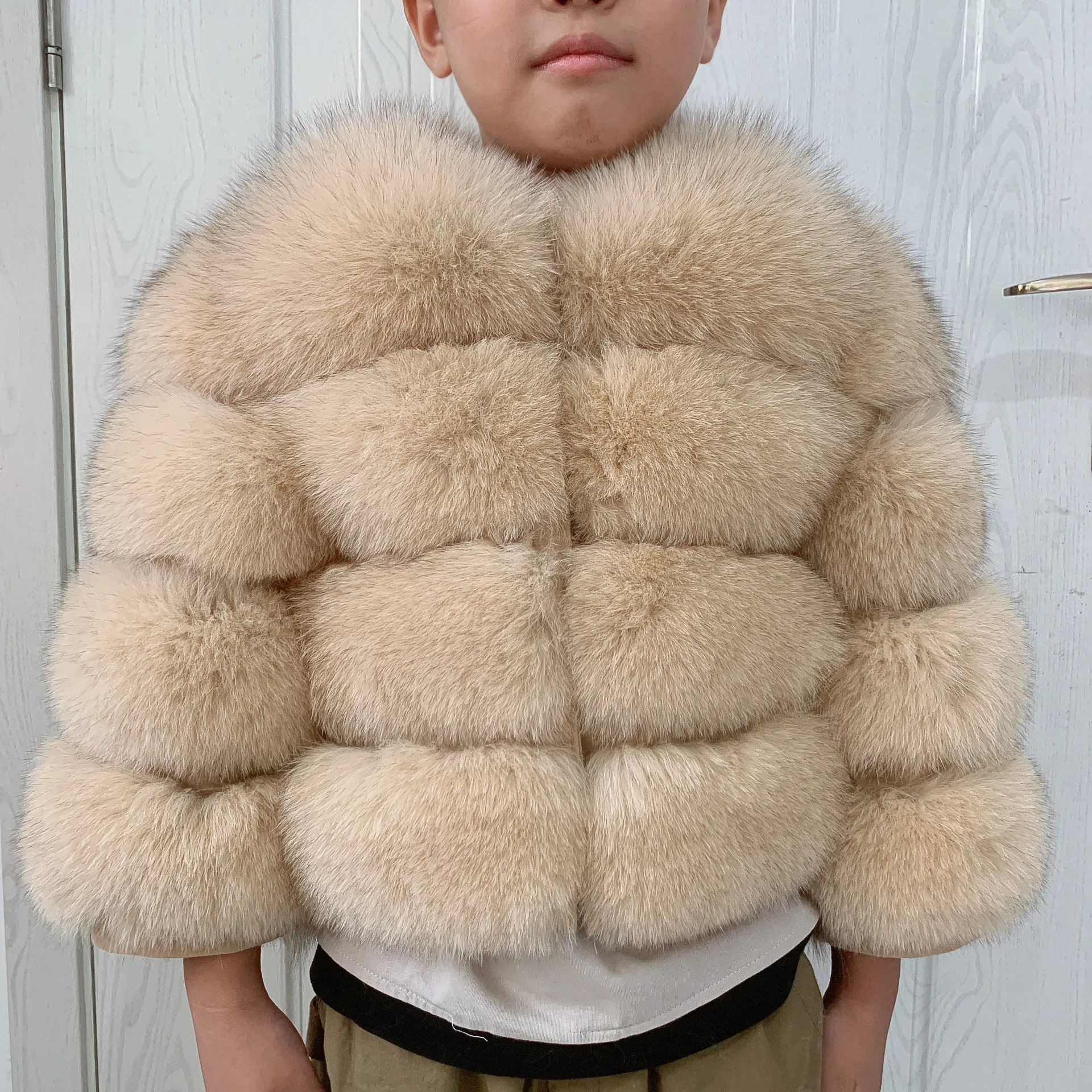 boys fluffy coat