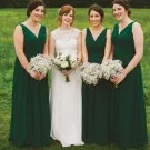 Bridesmaid Dresses Wedding Party For Women 2022 Elegant Black Satin A Line Long Night Woman's Evening Formal Gowns