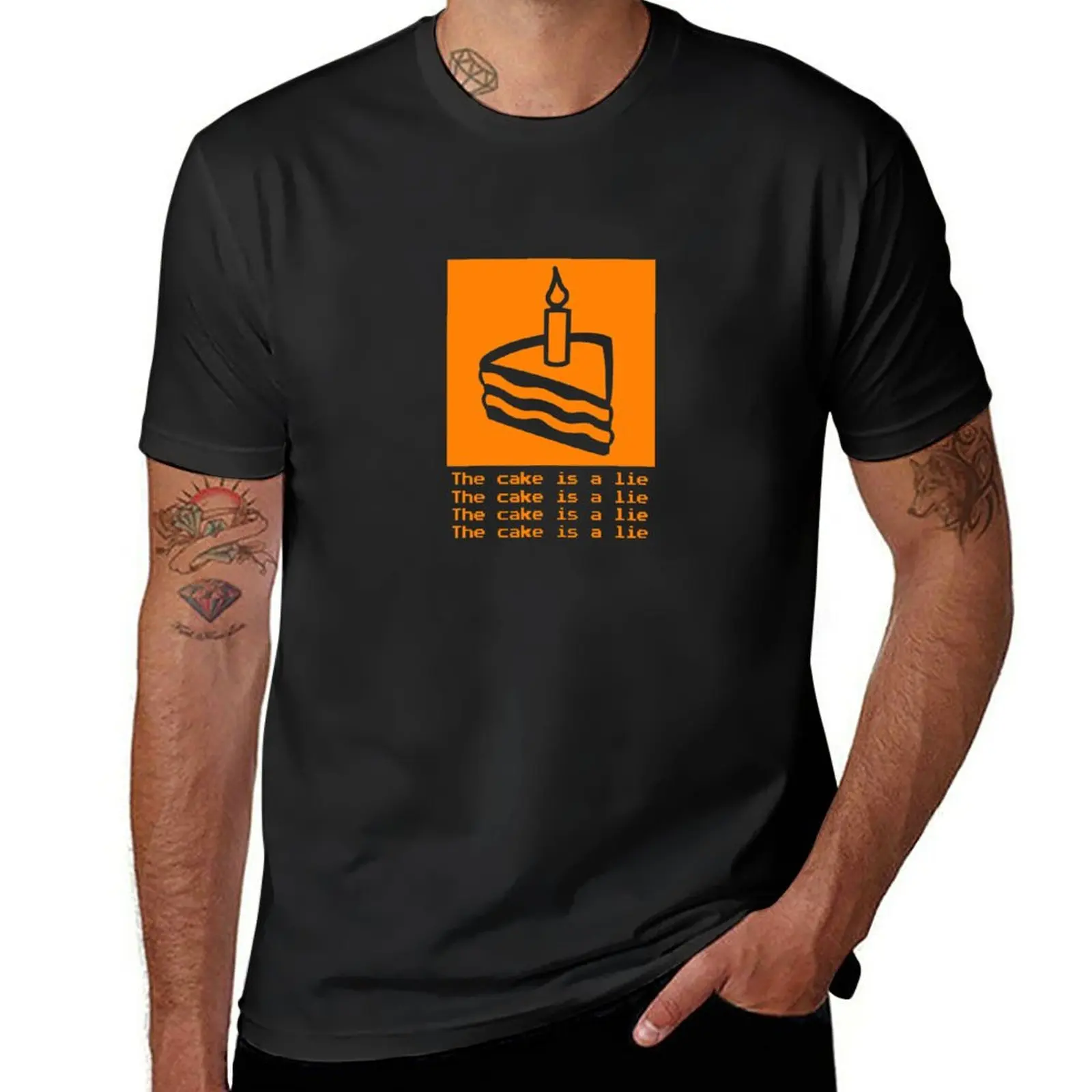 

The Cake It A Lie T-Shirt cute tops animal prinfor boys t shirts for men