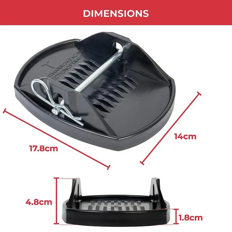 

RV Stabilizer Jack Pad Permanent Attached Jack Stabilizers 4pcs Slip-Resistant RV Leveling Jack Stand Pads Chock Blocks Trailer