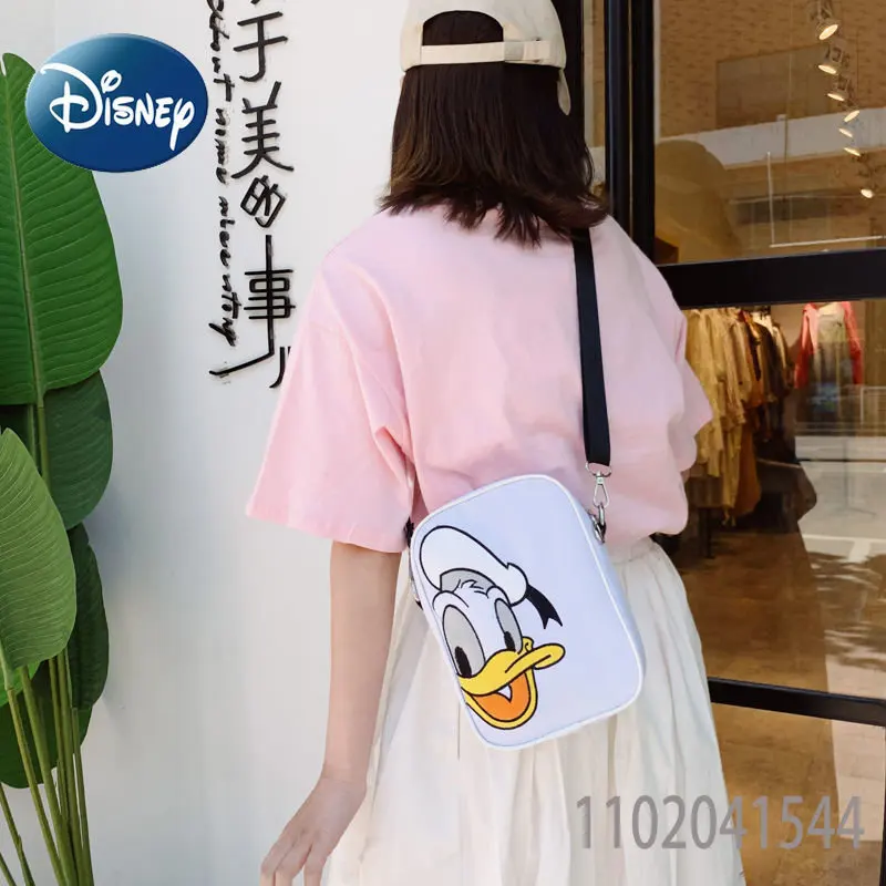 

Disney Women‘'s Purse Shoulder Bag for Girls Children Cartoon Donald Duck Pattern Fashion Cute High Quality Designer Bags