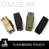 DMgear Tactical Flashbang Pouch Tool Pouch Carrier Multifunction MOLLE Tactical Tool Bags Wargame Outdoor Real CS Hunting 1