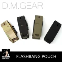 DMgear Tactical Flashbang Pouch Tool Pouch Carrier Multifunction MOLLE Tactical Tool Bags Wargame Outdoor Real CS Hunting 1