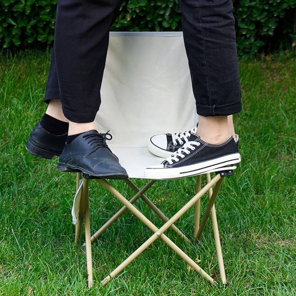 Chaise pliante légère pêche et plage - Siège BBQ voyage durable portable pour sorties en plein air