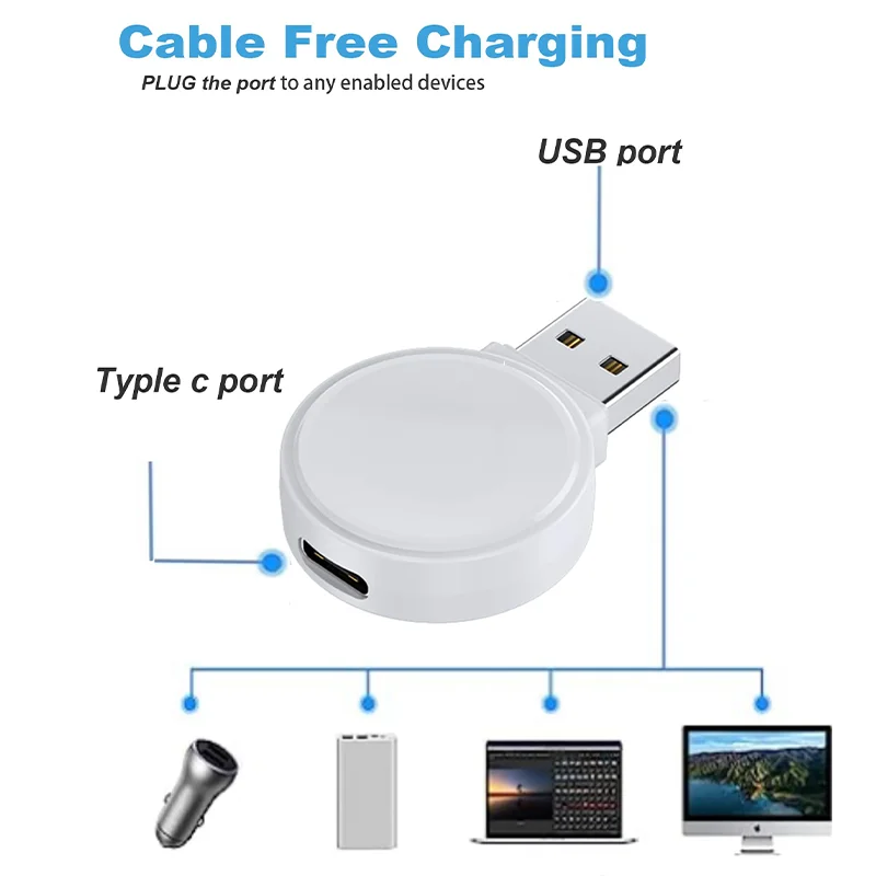 Wireless Magnetic Portable USB Charger
