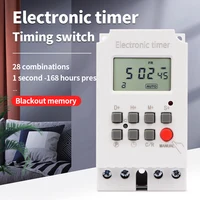 Automatic Digital Timer Switch Relay 220V 25A Electronic Weekly 7Days Minutes second 168 Hours Time Control Programmable Timer 1