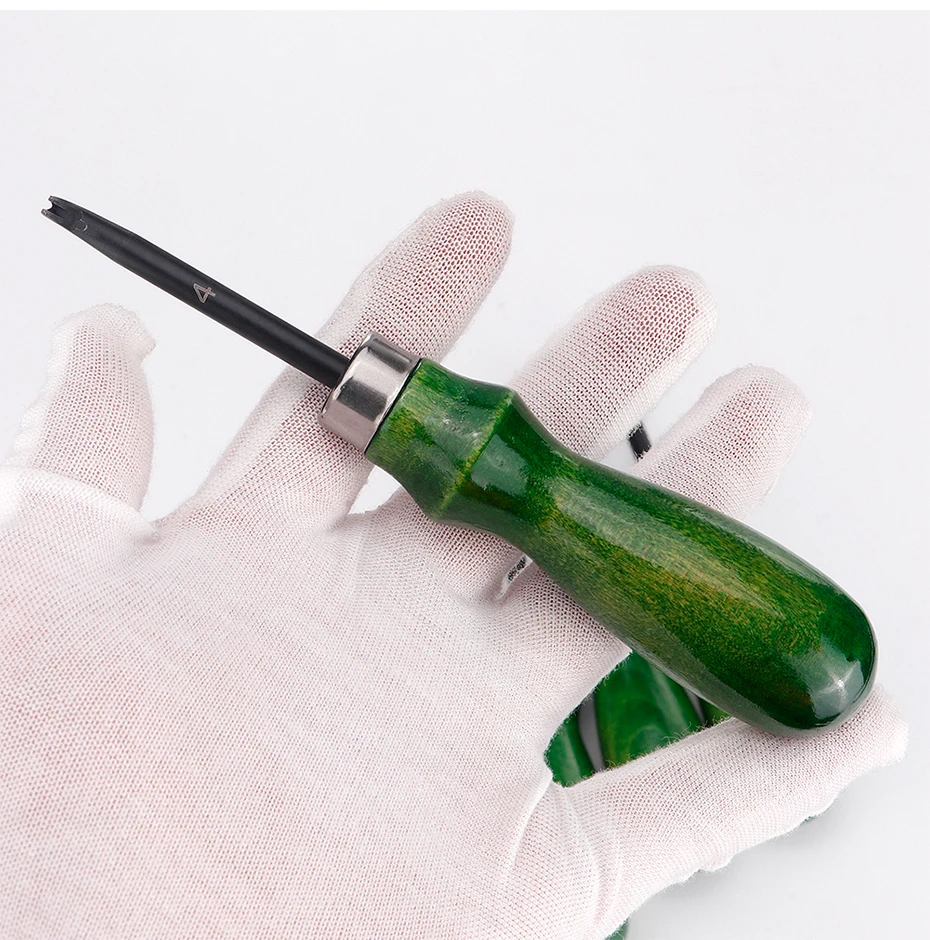 1 Stück Leder Rand Beveler Leder Handwerk Rand Werkzeug, Leder arbeiten hochwertige Handwerk liefert Vatertag Geschenk Weihnachten sterben cu – Detail 6