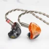DUNU SA6 MK2 6BA Drivers In-Ear Monitors Earphone hifi IEM Hi-Res Audio Wired Earbud Solid Wooden Covers 0.78mm Detachable cable 2