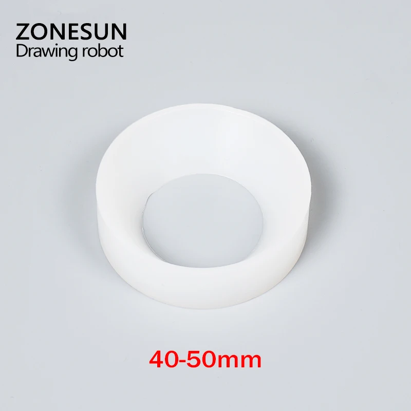Cap screwing chuck bottle cap adoptor of capping machine silicone capping chuck 10-50mm anti-wear perfume bottle capping tool