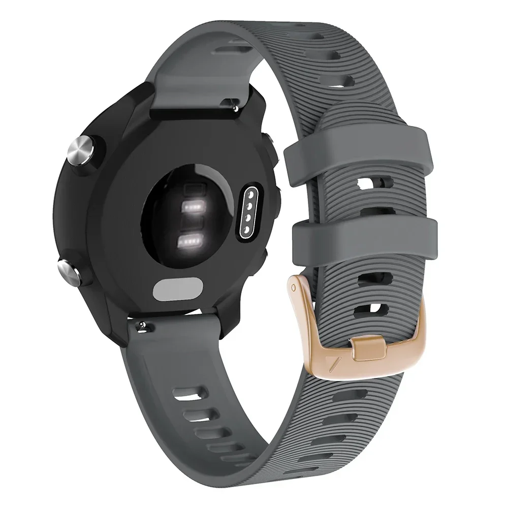 Universal 20mm Silicone Smartwatch Wristband