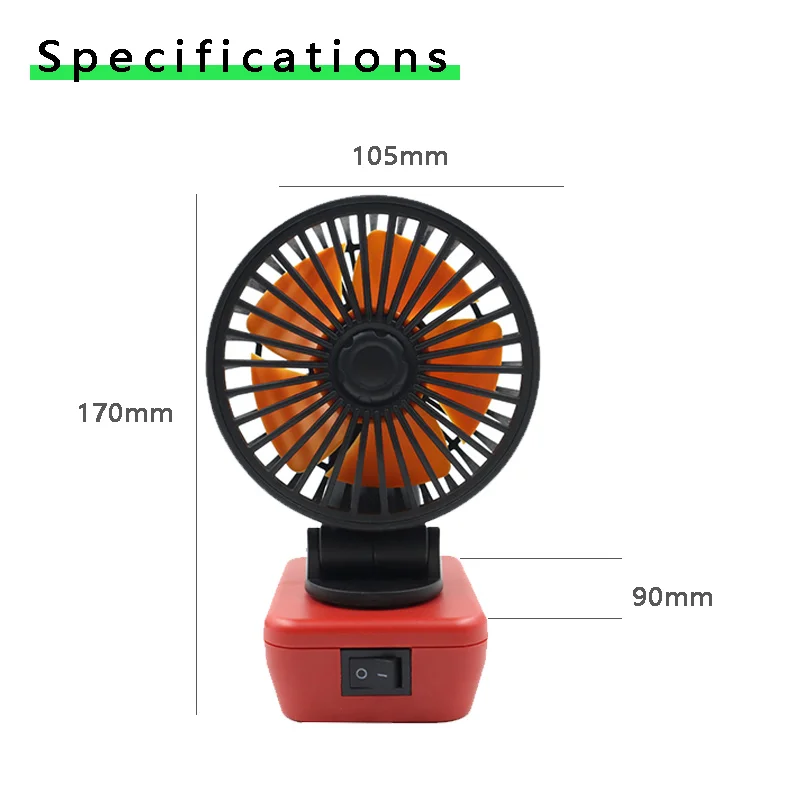 F409 Fold Electric Fan USB Mobile Phone Charger Portable Power