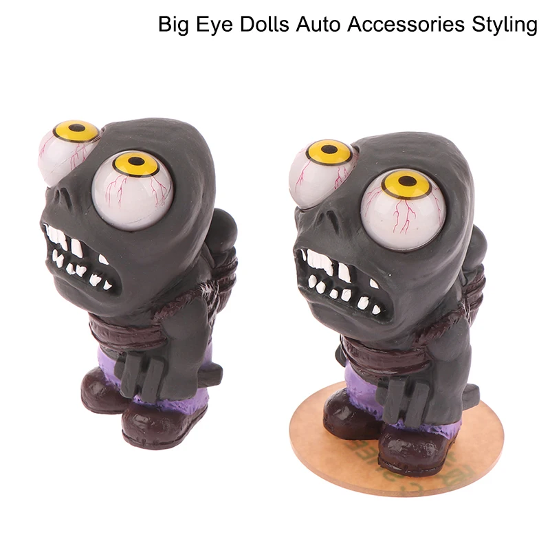 Car Turbo Explosive Eye Doll Car Boost Eye Zombie Toys Decompress Ornaments Big Dolls Auto Accessories Styling car supercharger engine turbo clip