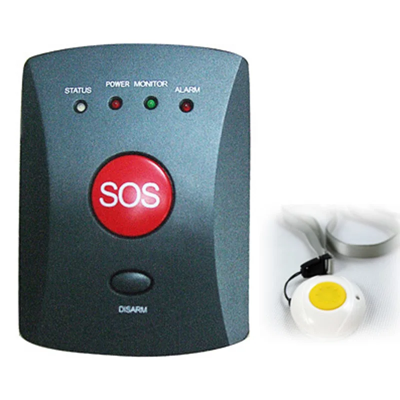 GSM Personal Panic button Alarm system with SOS button Protect Elderly(YL-007EG)