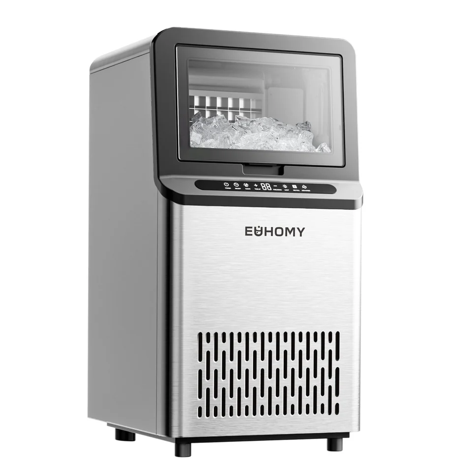 Stainless Steel Commercial Ice Maker 100lbs Daily Production