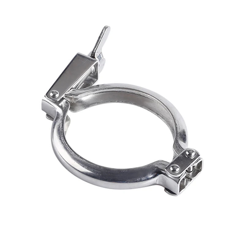 

50.5/64/77.5/91/106/119/130/145mm Sanitary Three-Section Clamp Stainless Steel Food Grade Ferrule Single