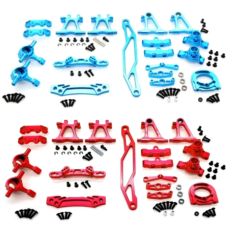 

GGRC Metal Modification Accessory Kit Suspension Arms Steering Knuckle for Tamiya TT-02 TT02 1/10 RC Car Upgrade Parts