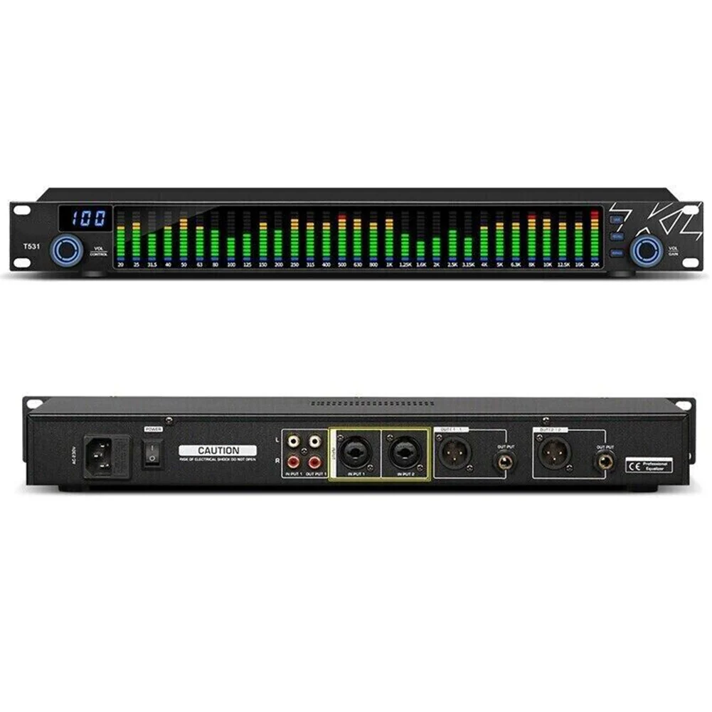 ANALIZZATORE DI SPETTRO/EQUALIZZATORE GRAFICO BEHRINGER ULTRA-CURVE PRO