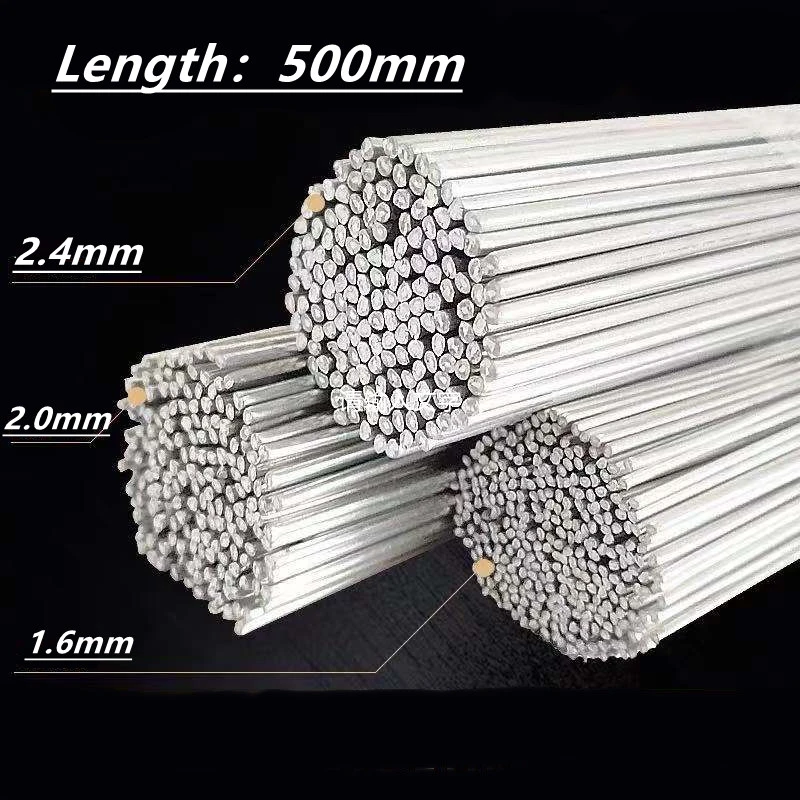 Low Temperature Easy Melt Aluminum Welding Rods Weld Bars Cored Wire 2mm Rod Solder for Soldering Aluminum No Need Solder Powder gold solder paste