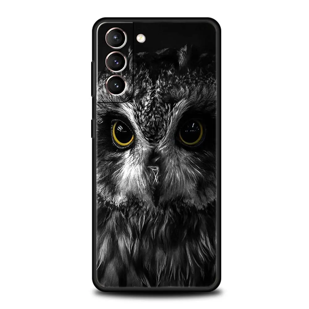 Charming Owl Design Soft Phone Case - Adorable Gift